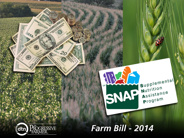 The farm bill passed a key procedural vote on Monday in the U.S. Senate. (DTN photo illustration by Nick Scalise)
